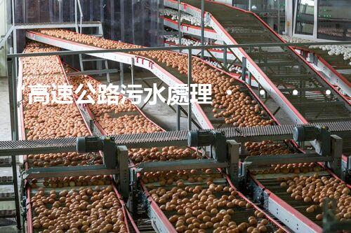 “高速公路污水處理，綠色出行新篇章”